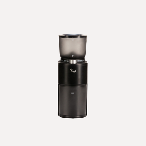 OGGI Cold Mill CM6  เครื่องบดกาแฟ รอบต่ำ ถนอมรสชาติและความหอม บดไม่ร้อน ปุ่มหมุนดิจิตอลเครื่องบดกาแฟอัตโนมัติเฟืองทรง กร