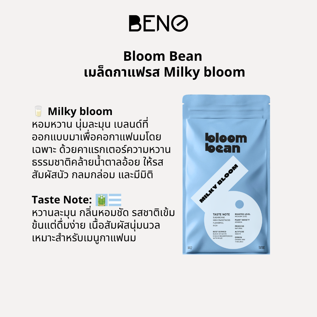 Bloom Bean รส Milky Bloom 1KG