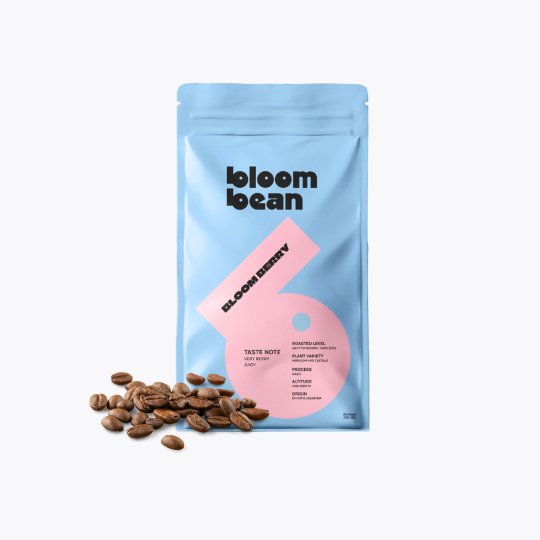 เมล็ดกาแฟ Bloom Bean Bloom Berry