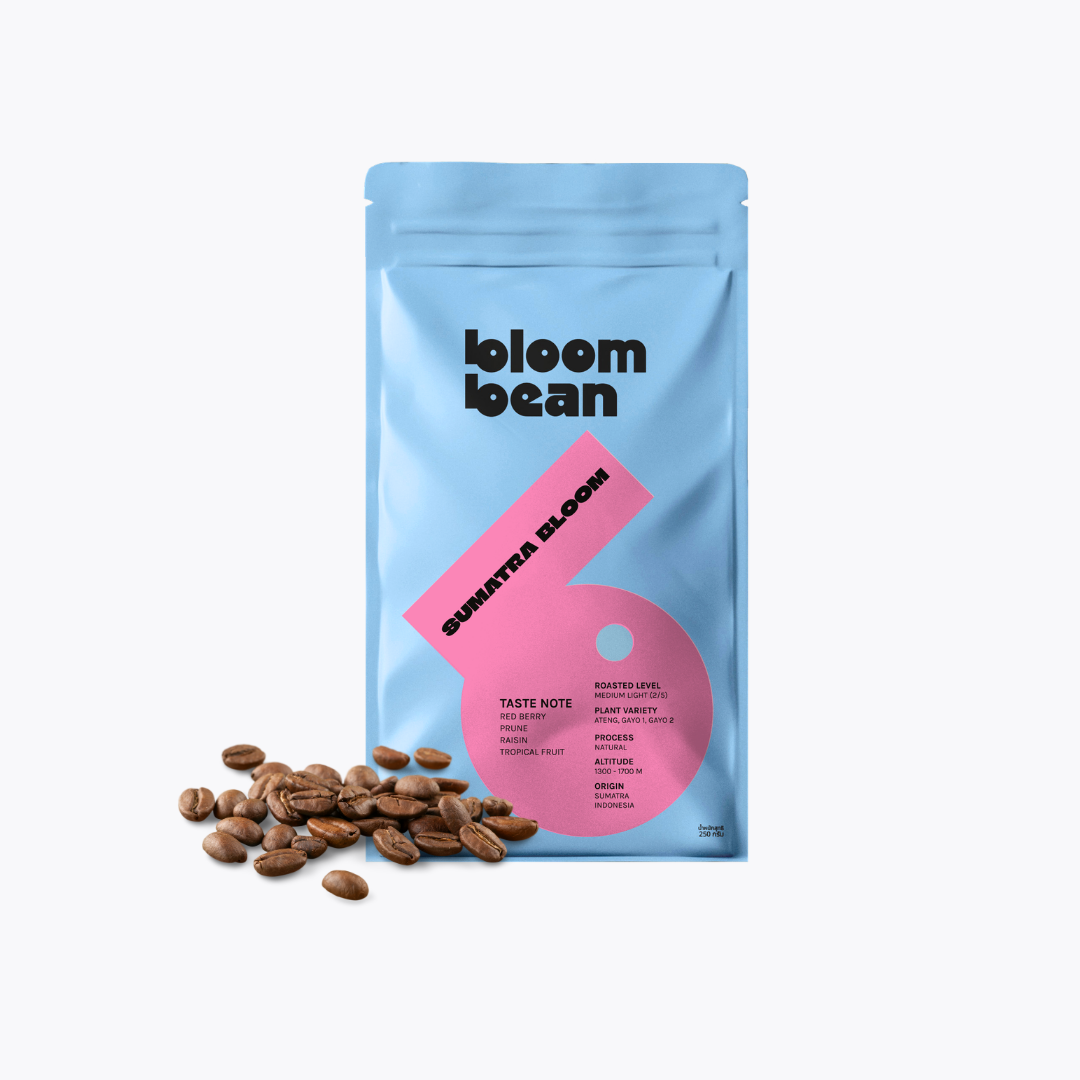 เมล็ดกาแฟ Bloom Bean Sumatra Bloom