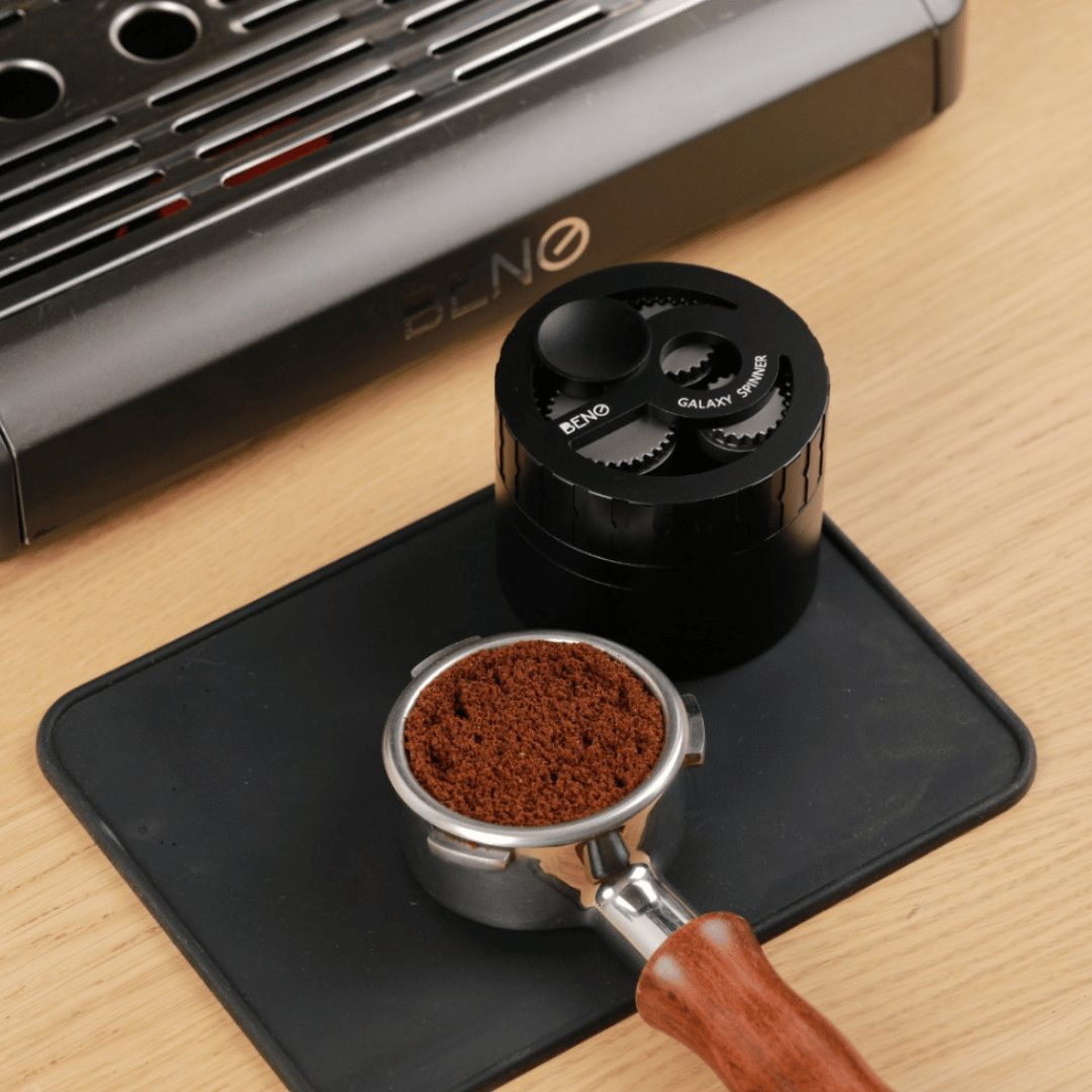 GALAXY WDT Needle Spinner เข็มเกลี่ยผงกาแฟ แบบเฟือง หมุนวนไม่ซ้ำต่ำแหน่งเกลี่ยกาแฟให้กระจายตัวทั่วบาสเก็ต