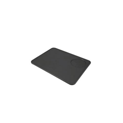 Coffee Tamping Mat Rubber Silicone แบบเข้ามุมโต๊ะ และแบบเรียบสี่เหลี่ยม
