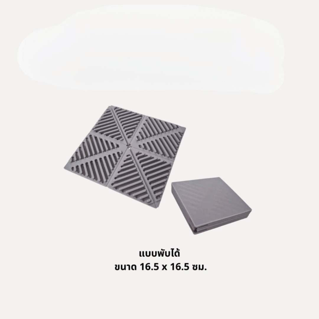 Coffee Tamping Mat Rubber Silicone แบบเข้ามุมโต๊ะ และแบบเรียบสี่เหลี่ยม