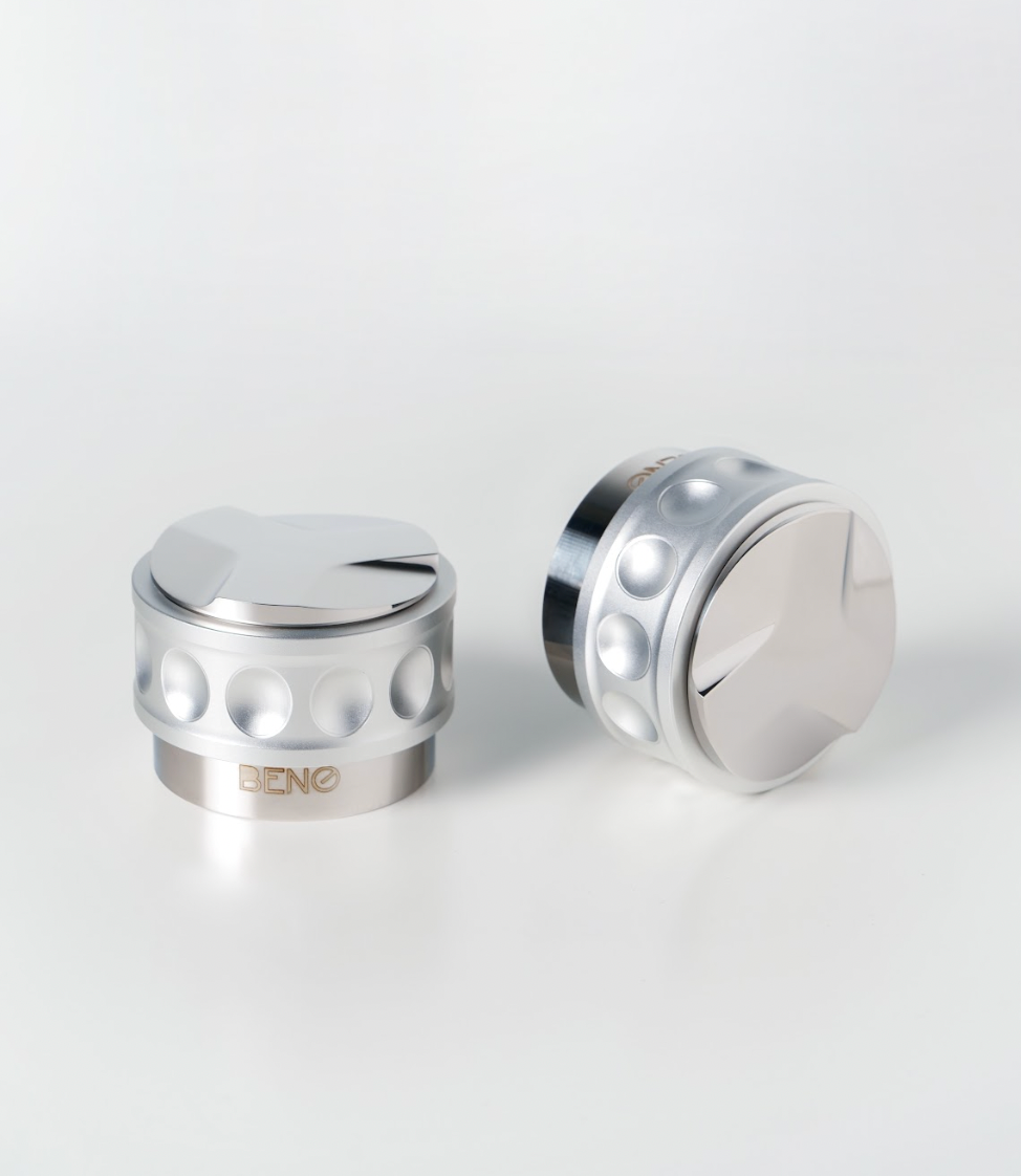 BENO Duplex Distributor & Tamper 2 in 1